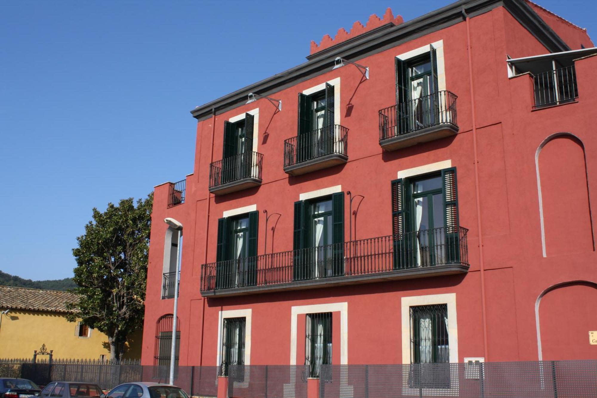 Aparthotel Can Gallart Santa Coloma De Farners Exteriör bild